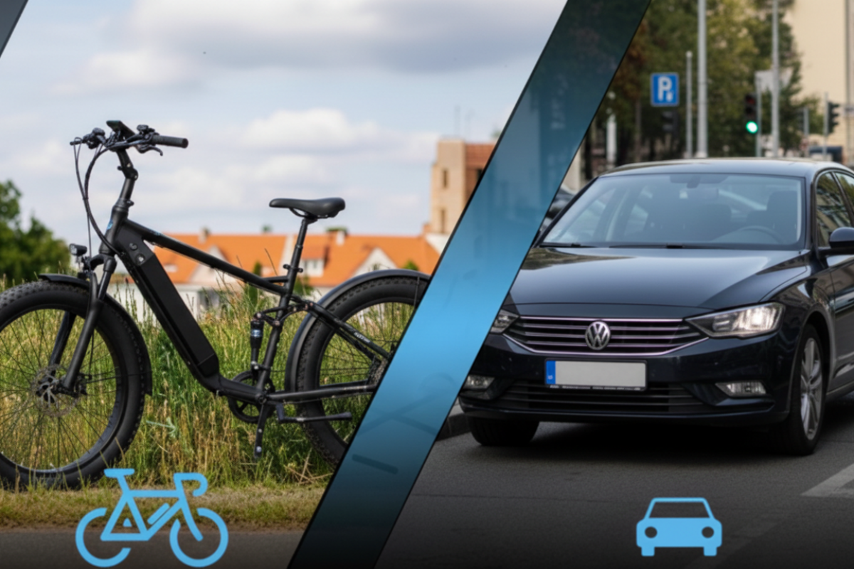 Porównanie: Rower elektryczny vs Samochód – Czemu e-bike zmienia świat? Porównanie: Rower elektryczny vs Samochód – Czemu e-bike zmienia świat?